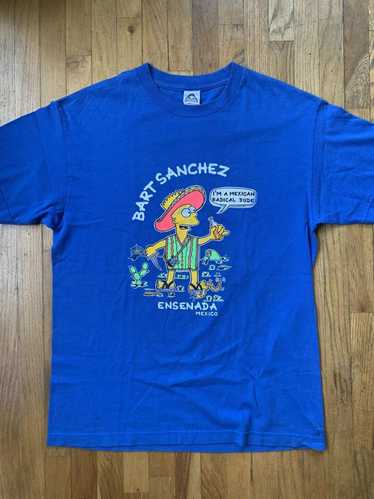 Vintage Vintage 90s Bootleg Simpsons Bart Sanchez 