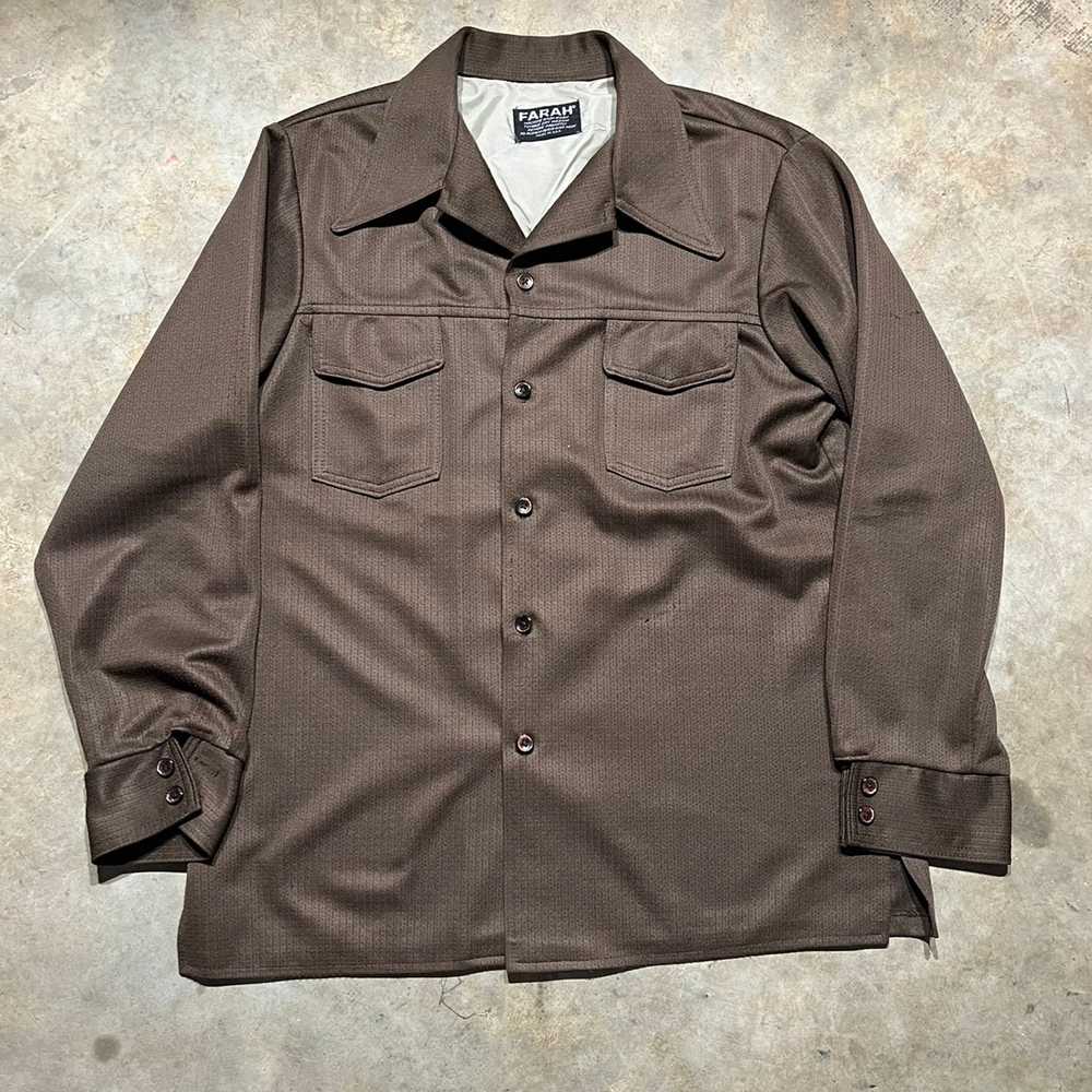 Farah × Made In Usa × Vintage Vintage 70s Farah B… - image 1