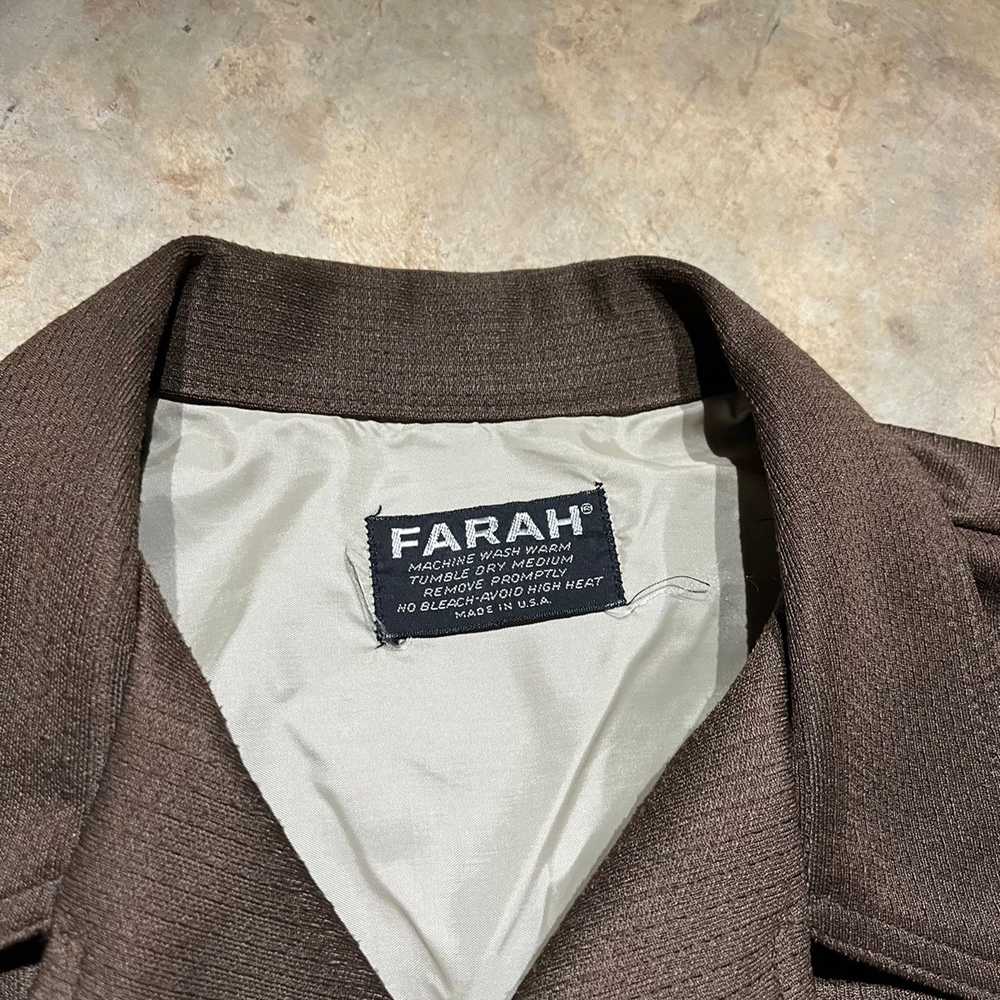 Farah × Made In Usa × Vintage Vintage 70s Farah B… - image 3