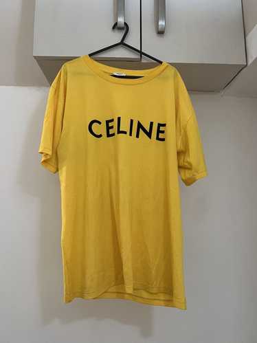 Celine Celine men’s t shirt yellow size L