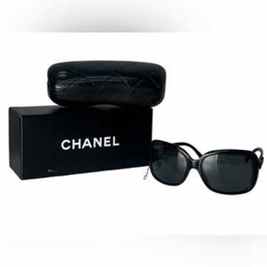 【美品】 CHANEL sunglasses リボン 箱ケースなし Chanel ribbon sunglasses - Gem