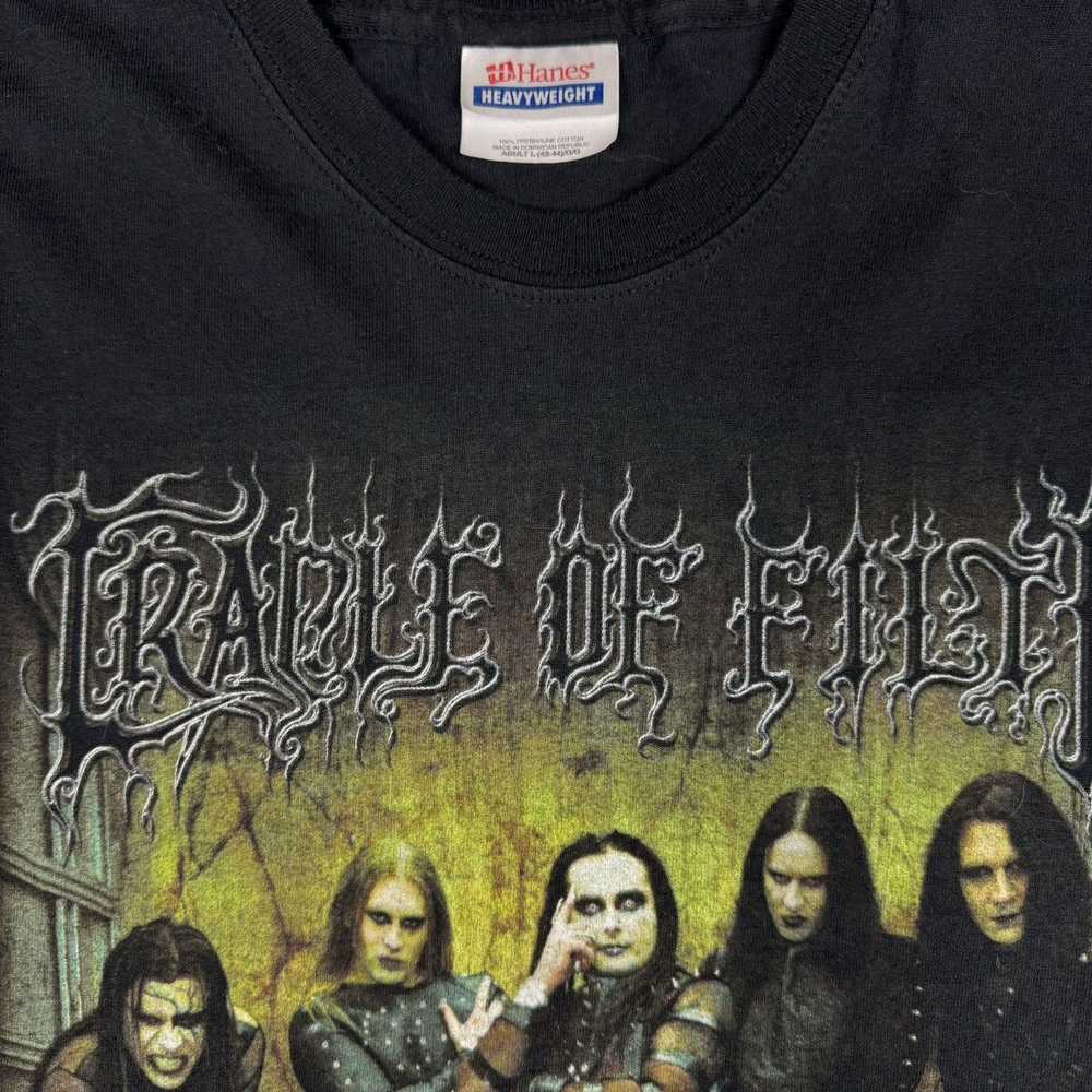 Band Tees × Gildan × Vintage 2008 Cradle of Filth… - image 4