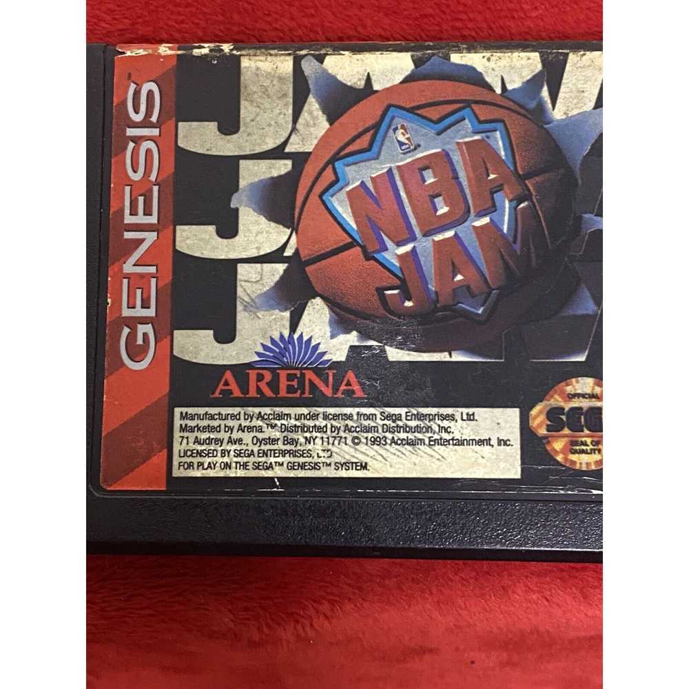 Other NBA Jam Sega Genesis, 1994 Video Game Baske… - image 2