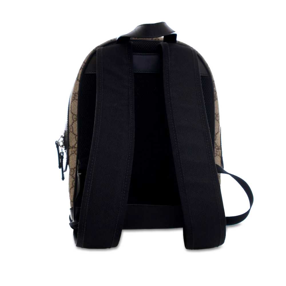 Brown Gucci Small GG Supreme Eden Day Backpack - image 3