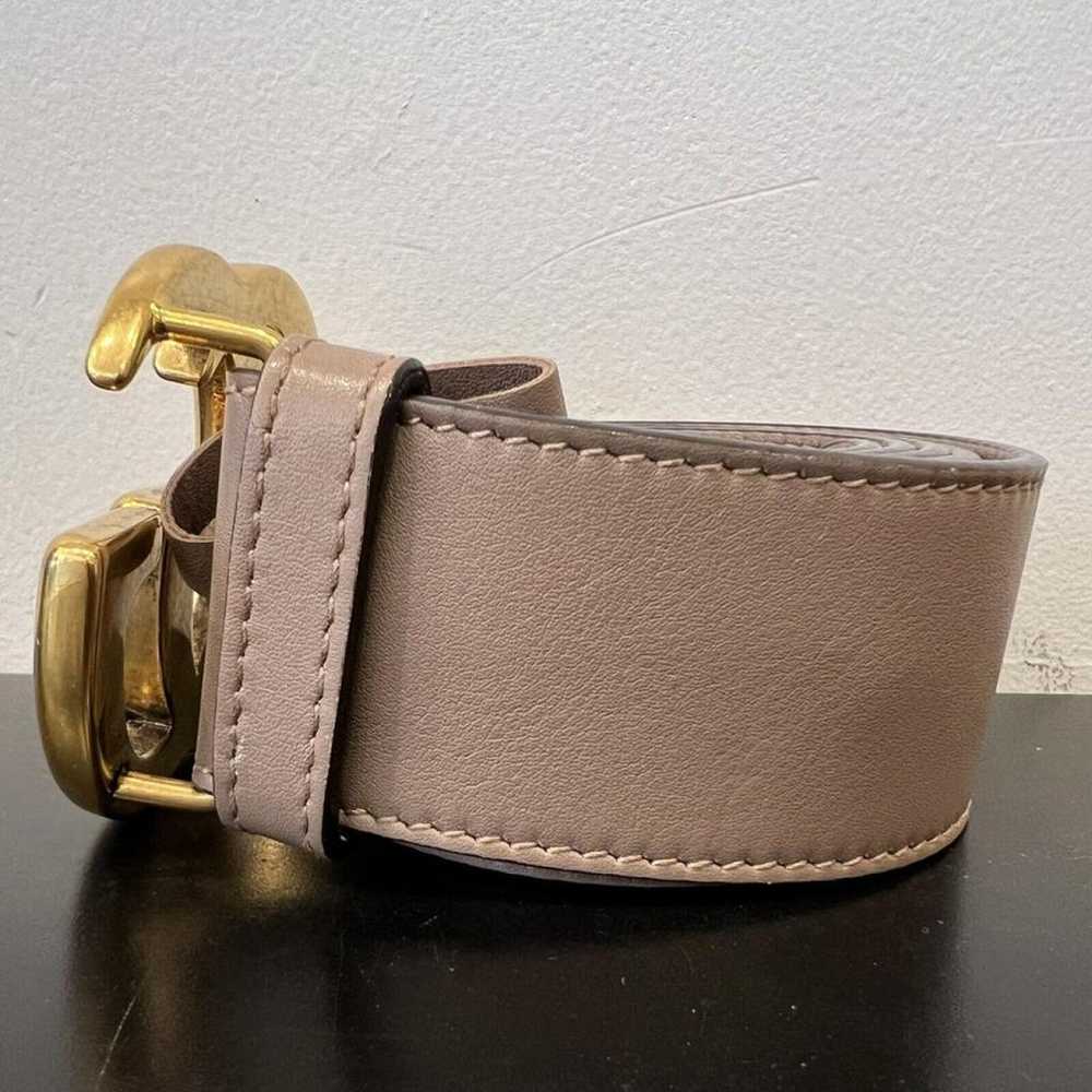 Gucci Gg Buckle leather belt - image 3