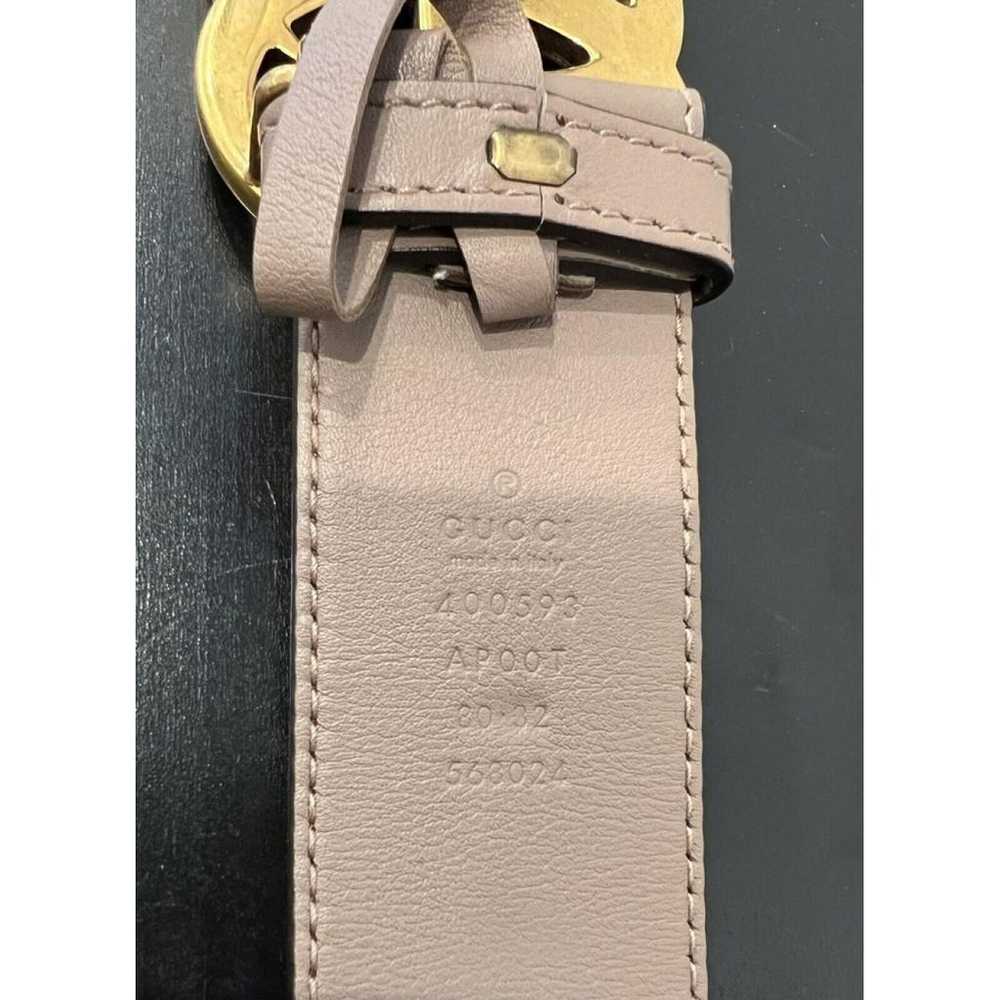 Gucci Gg Buckle leather belt - image 5