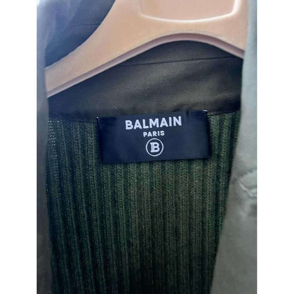 Balmain Wool short vest - image 5