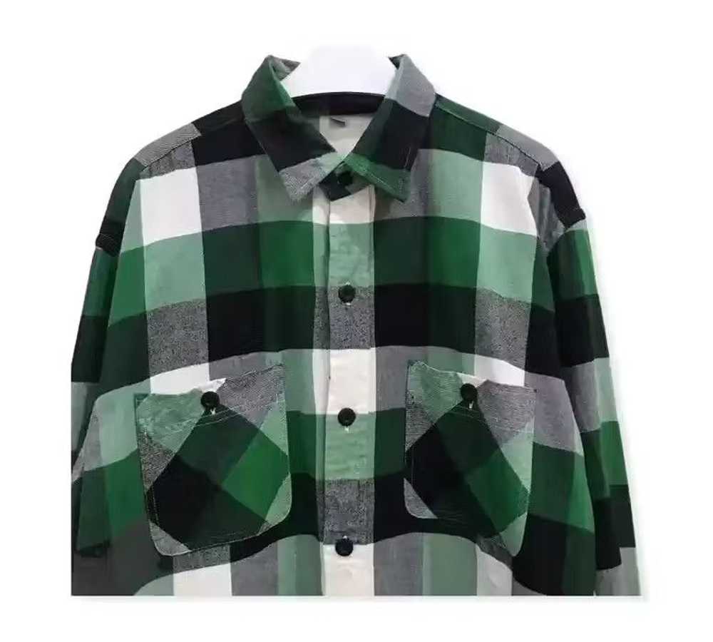 Flannel × Japanese Brand × Uniqlo Japanese Brand … - image 2