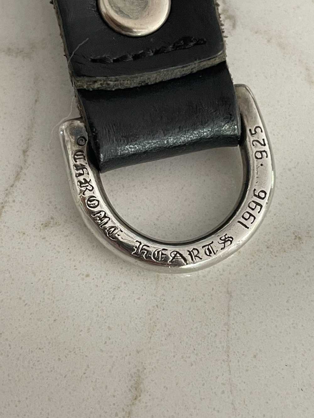 Chrome Hearts Chrome hearts leather strap belt lo… - image 3