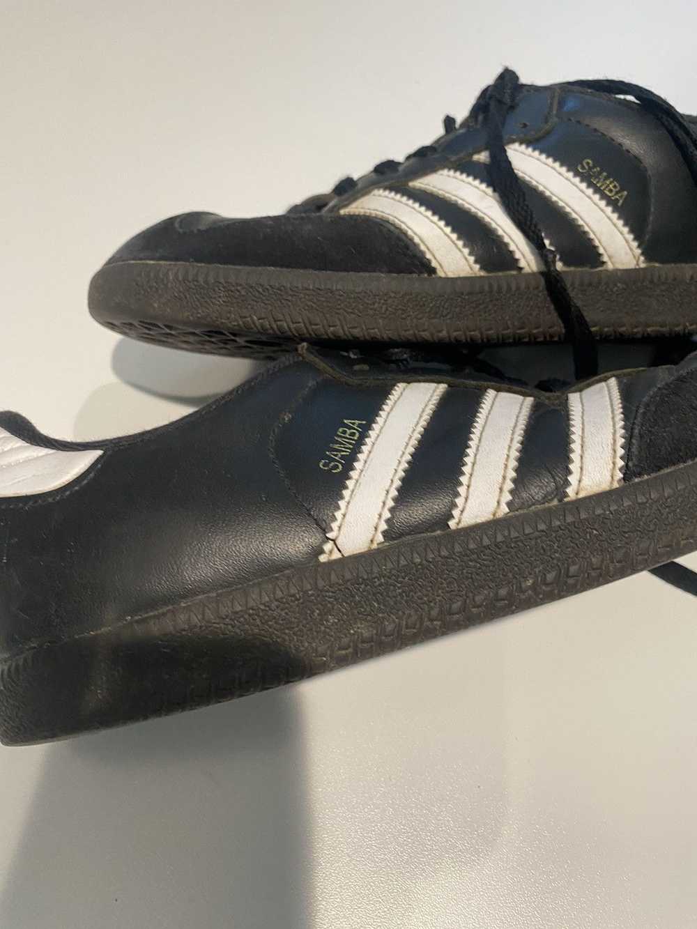 Adidas Adidas Samba Worn 4.5 US Black/Gum - image 2