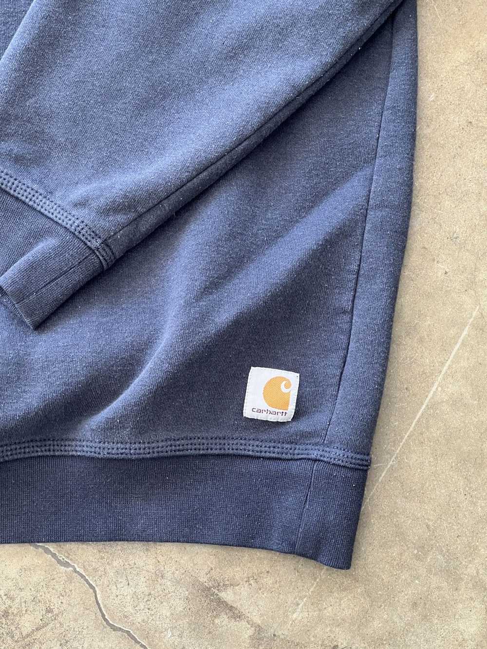 Carhartt Carhartt Blank Navy Crewneck Sz. XXL - image 5