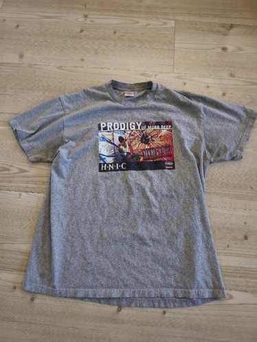 Supreme t-shirt/l/cotton/grey/print/prodigy hnic - Gem