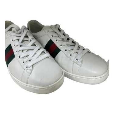 Gucci Ace leather trainers