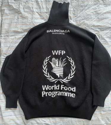 Balenciaga 2018 WFP oversized knit