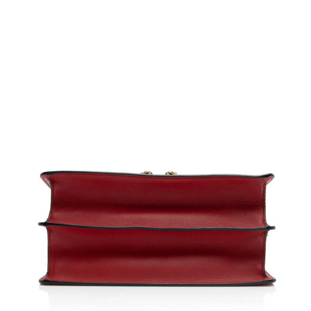 Gucci Bamboo leather satchel - image 4