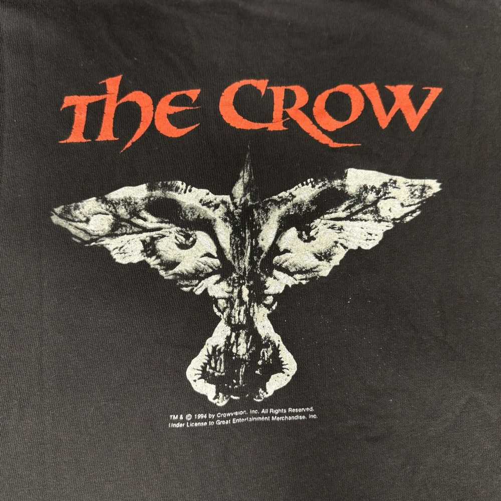 Movie × Vintage VINTAGE THE CROW 1994 MOVIE TEE B… - image 5