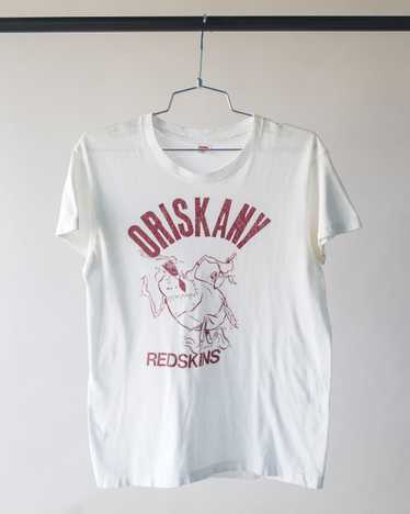 70's Hanes Oriskany Redskins Tee - Large