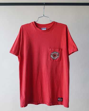 90's Red Harley Davidson Tee - Large