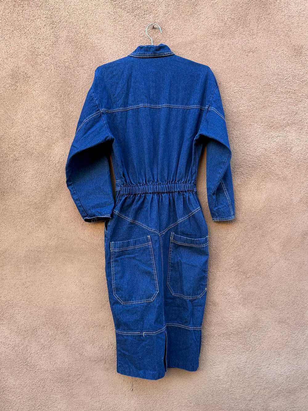 1980's Cherokee Denim Dress - Made in USA - 8 - image 3