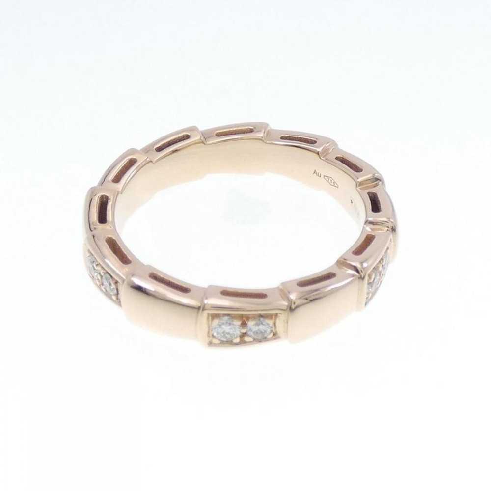 Bvlgari Serpenti Viper pink gold ring - image 5