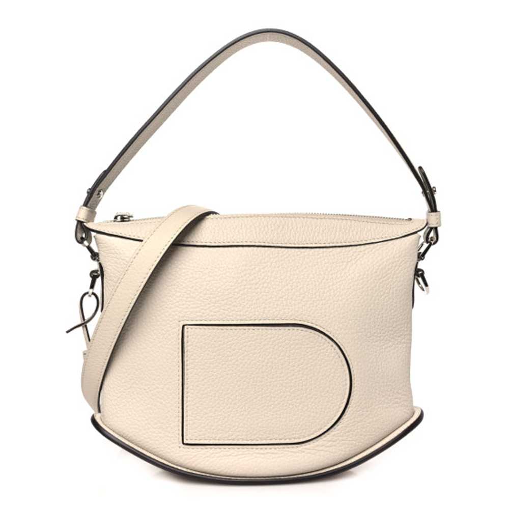 DELVAUX Taurillon Soft Pin Swing Greige - image 1