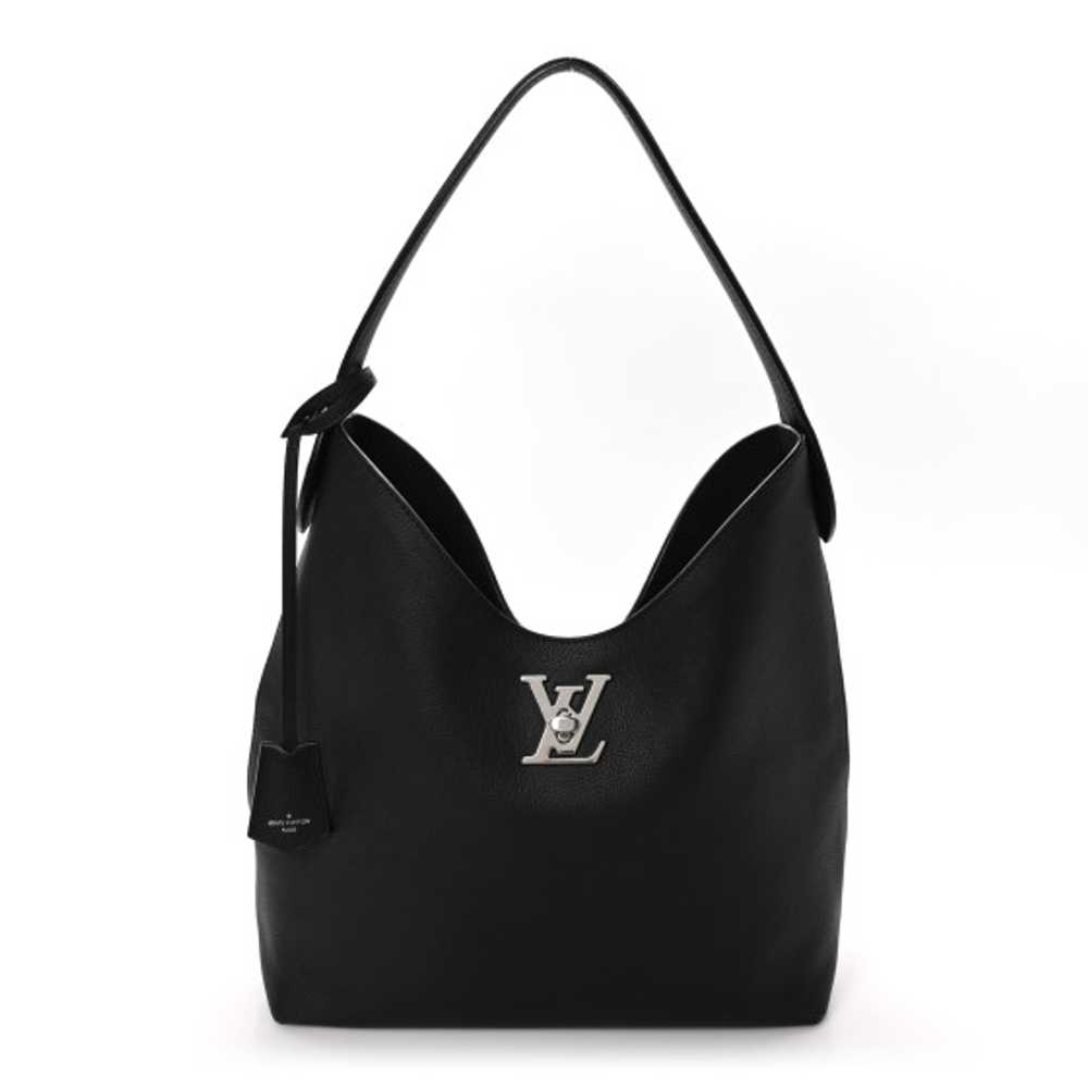 LOUIS VUITTON LOUIS VUITTON Calfskin Lockme Hobo … - image 1