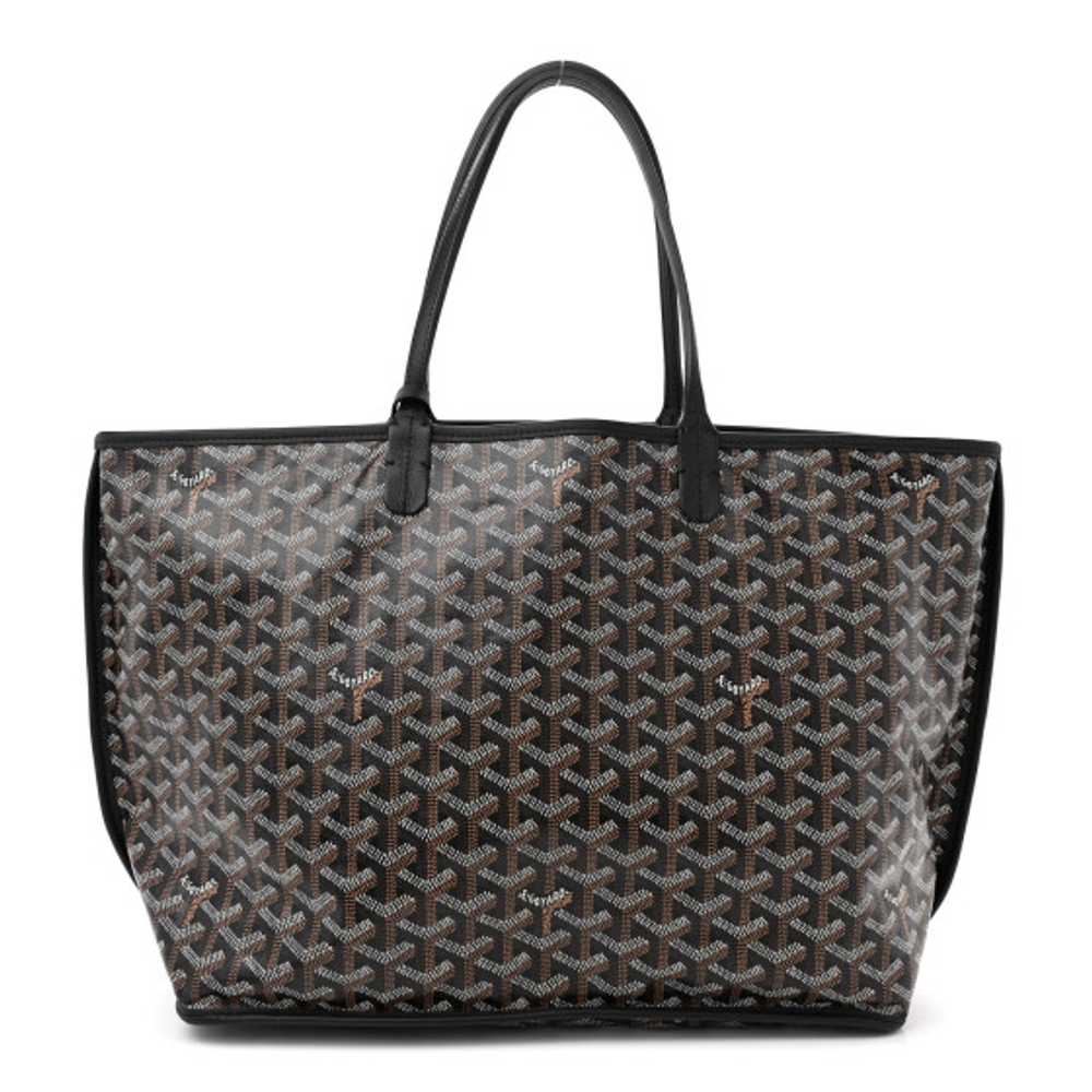 GOYARD Goyardine Reversible Anjou PM Black - image 1