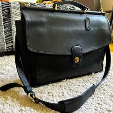 Vintage 80s coach briefcase - Gem