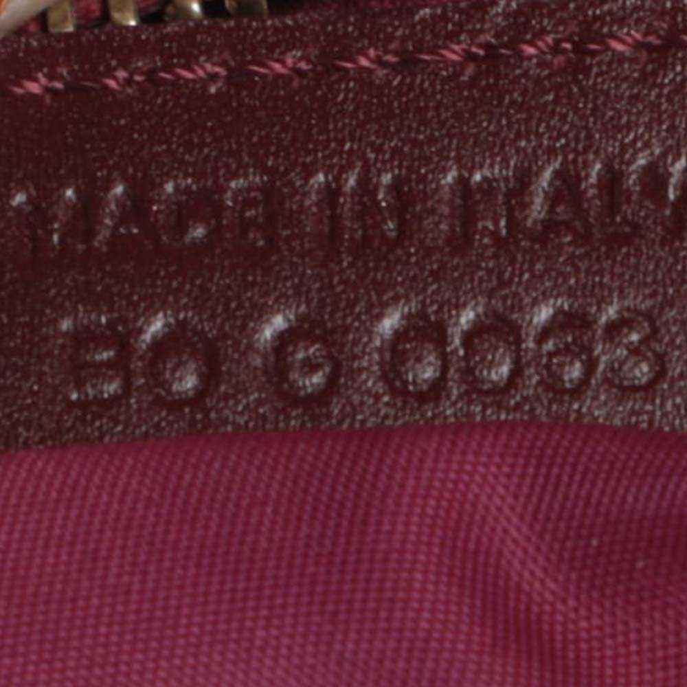 Vintage 90s Christian Dior Monogram Burgundy Dior… - image 7