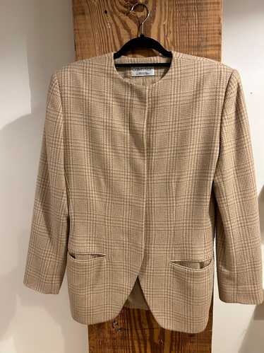 Calvin Klein Vintage Wool Tweed Blazer (6) | Used… - image 1