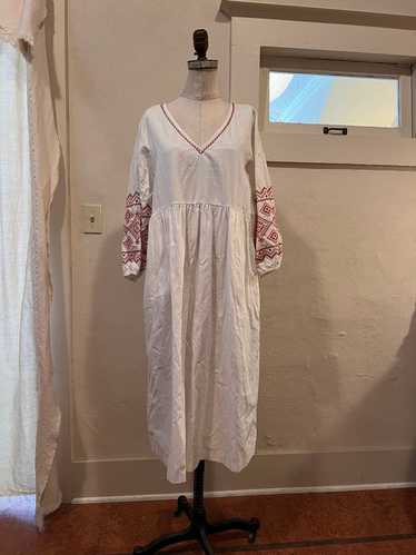 Madewell embroidered dress (M) | Used, Secondhand,