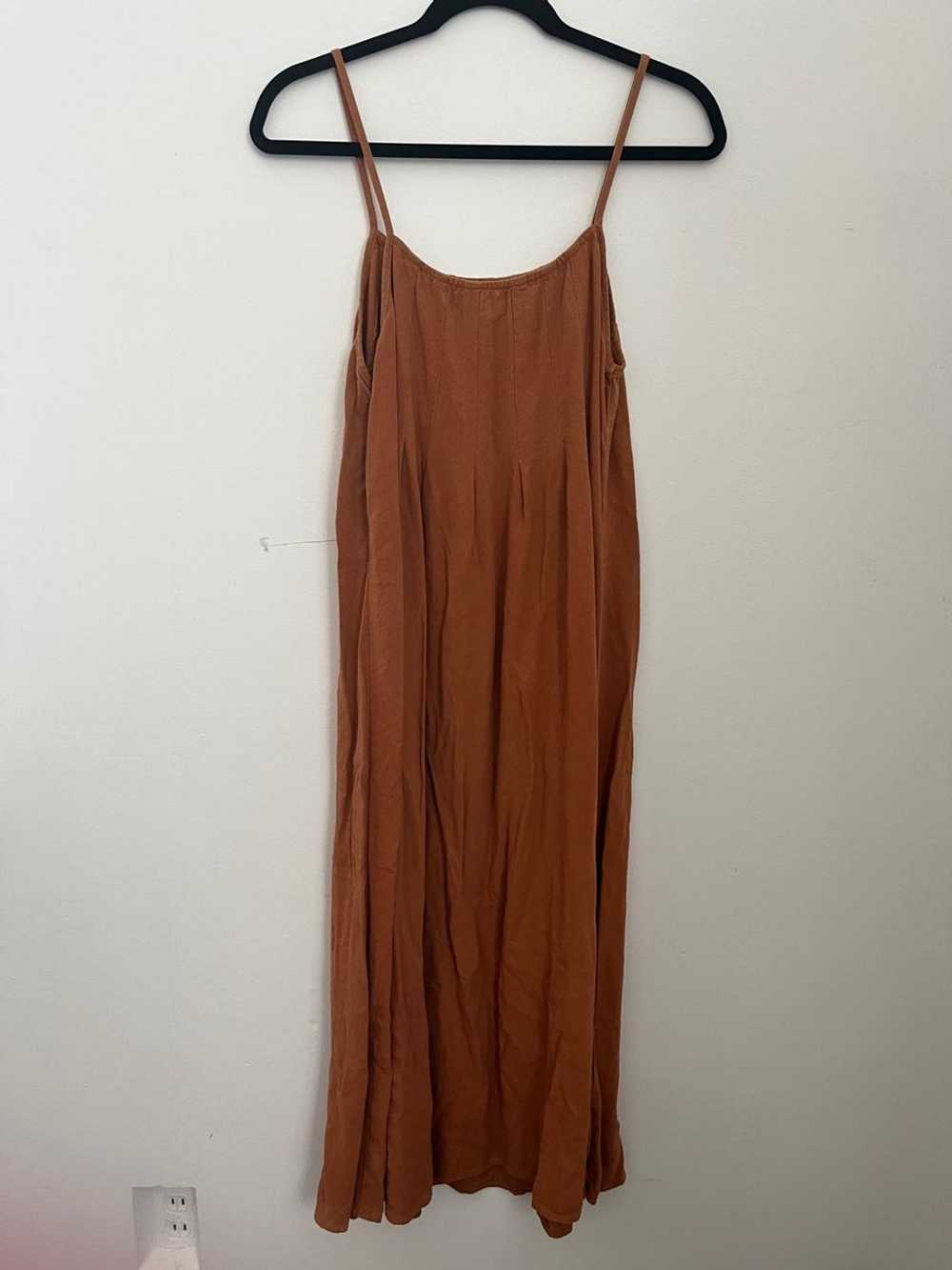 Avec Clyde Pleat pleat dress in raw silk (S) | Us… - image 3