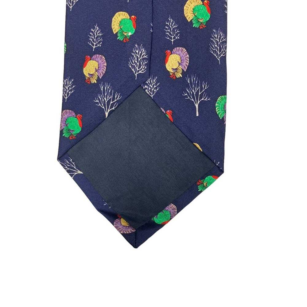 Unkwn Alynn Neckwear Wild Turkeys Thanksgiving Ho… - image 5