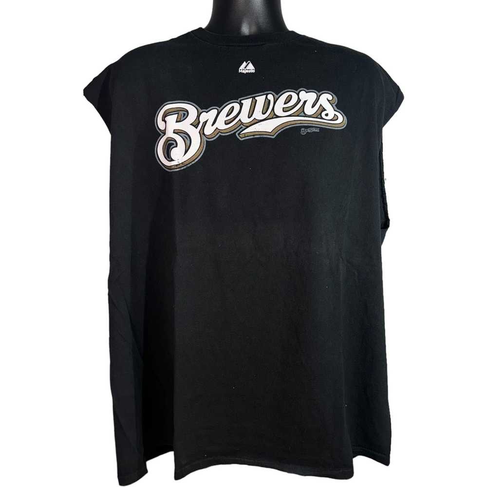 Majestic Brewers #2 Sleeveless Tee - image 1