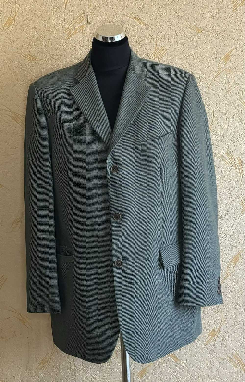 Balmain Balmain Paris gray Blazer wool size. 42R - image 1