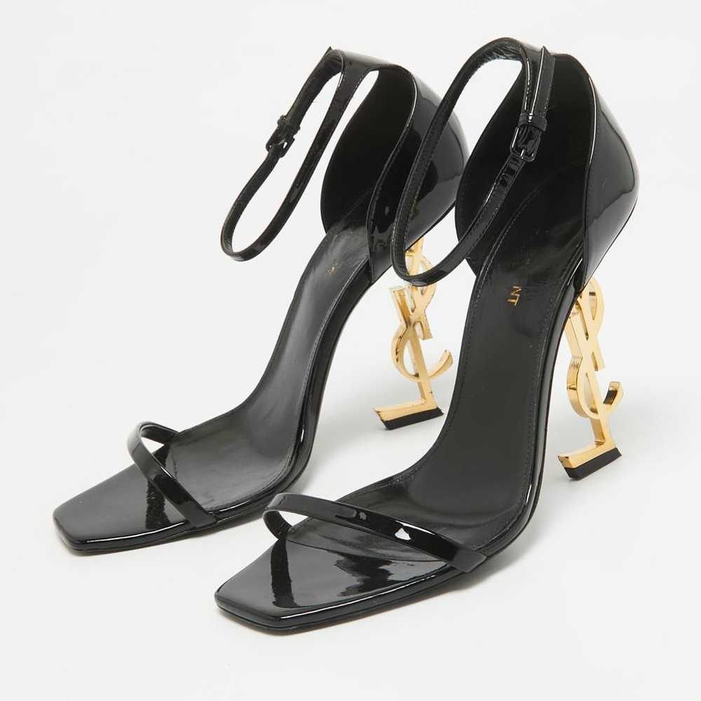 Saint Laurent Patent leather sandal - image 2