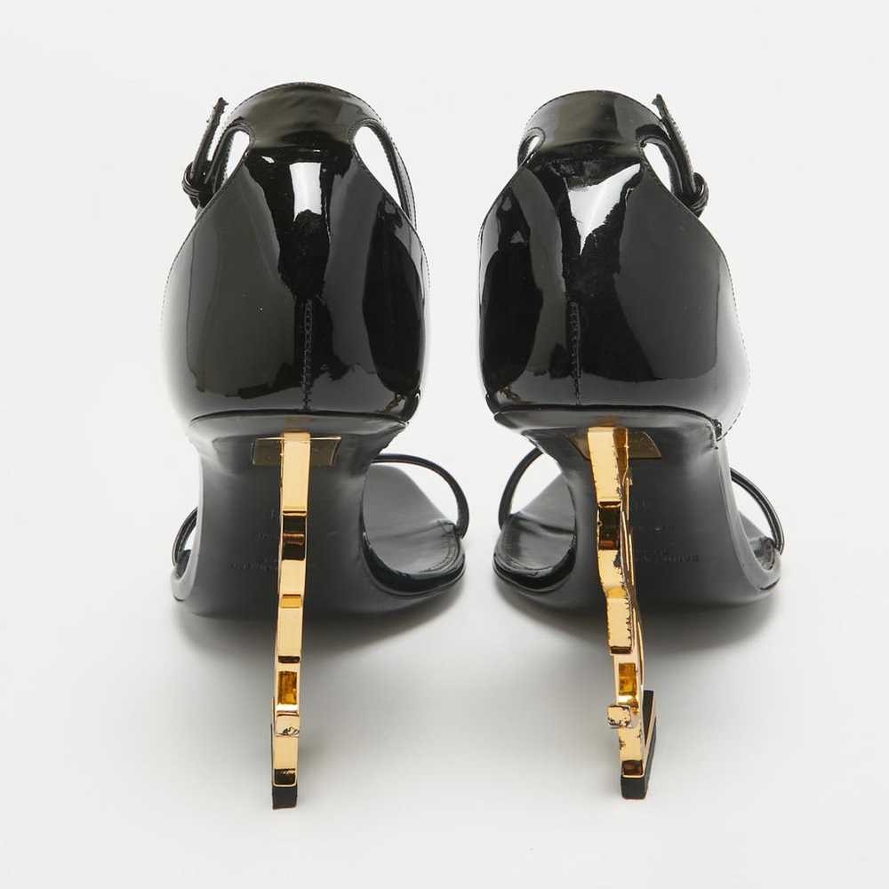 Saint Laurent Patent leather sandal - image 4