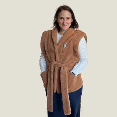 POM Amsterdam brown teddy gilet 10-12 - image 1