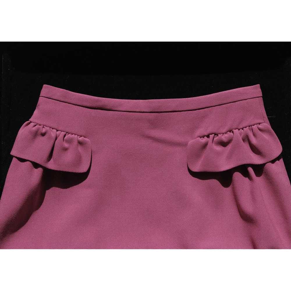 Moschino Cheap And Chic Wool mid-length skirt - image 7