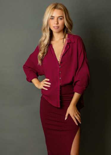 Joyfolie Marika Top in Wine