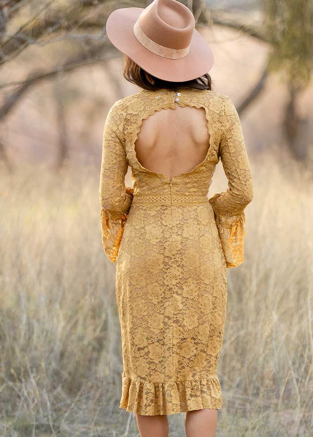 Joyfolie Zena Dress in Honey - image 3