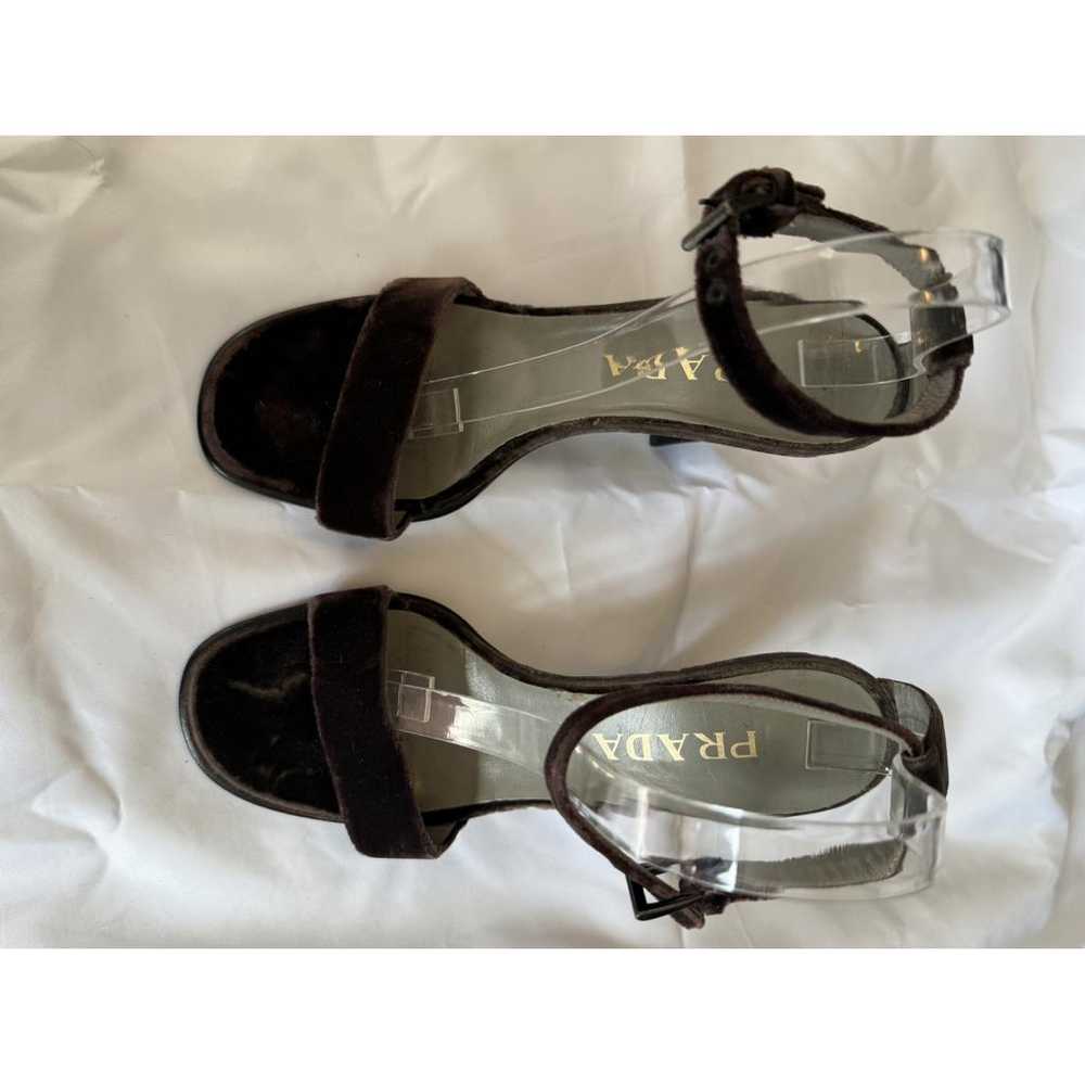 Prada Velvet sandal - image 4