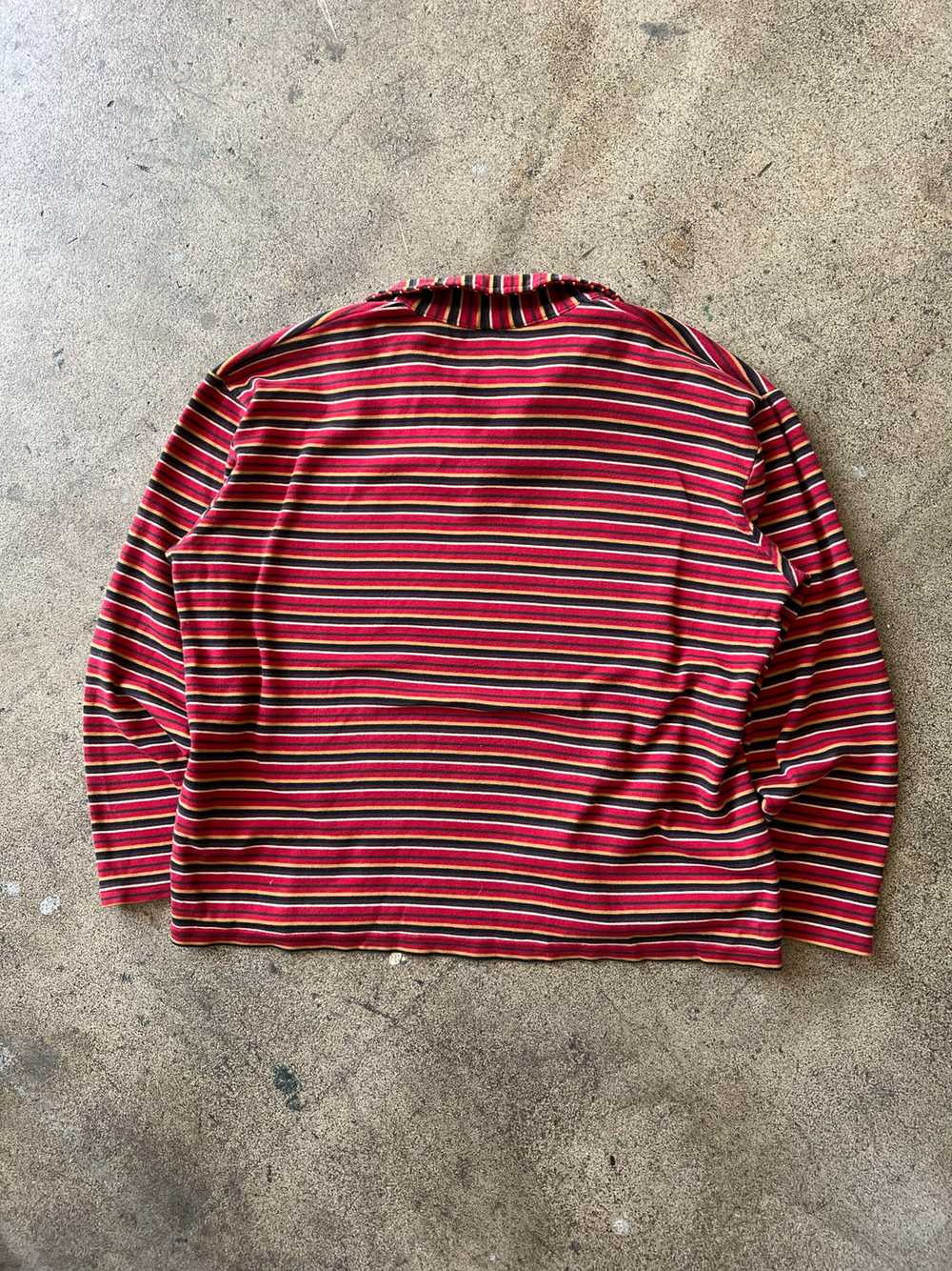 1990s Guess Striped Polo - image 3