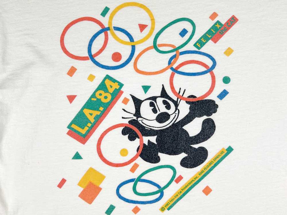 Felix the Cat LA Olympics 1984 T-Shirt - image 2