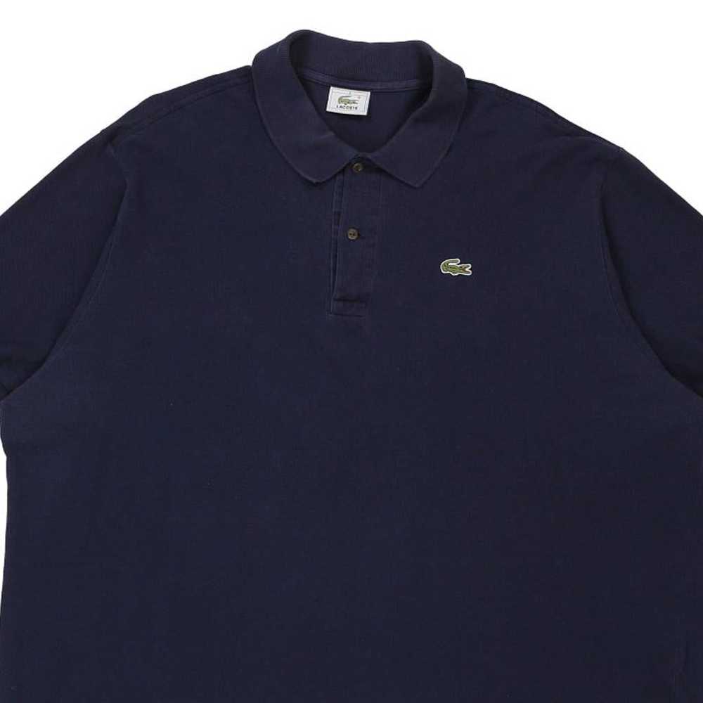 Lacoste Polo Shirt - 2XL Navy Cotton - image 3