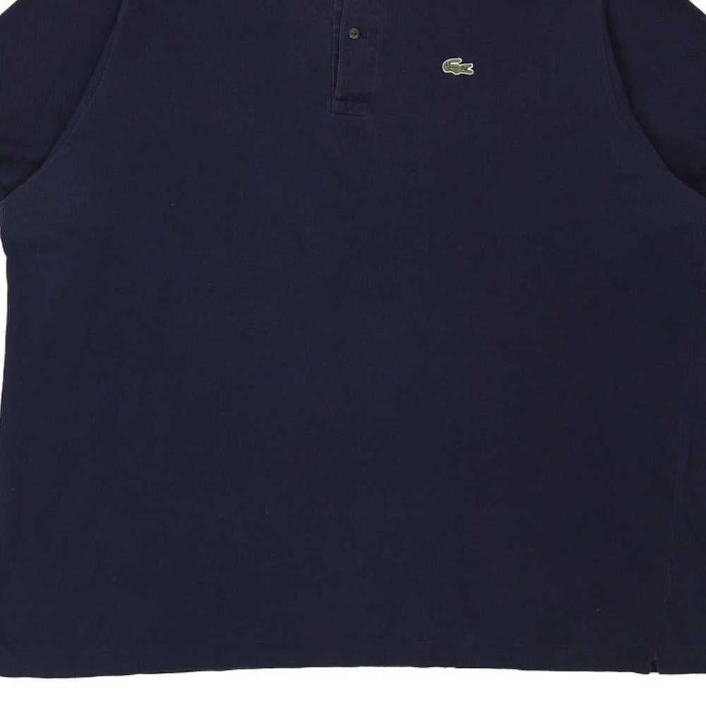 Lacoste Polo Shirt - 2XL Navy Cotton - image 4