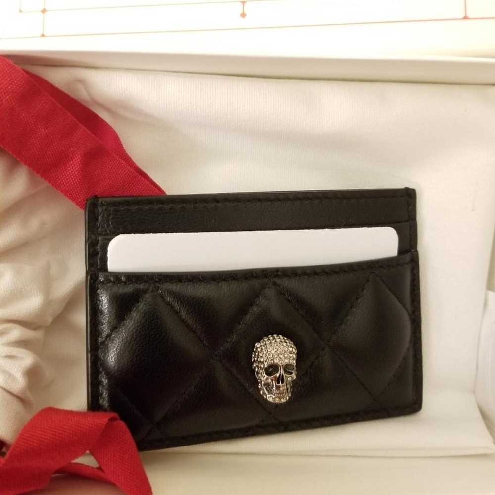 Alexander McQueen Leather card wallet - image 3