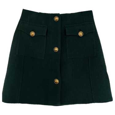 Alessandra Rich Wool mini skirt