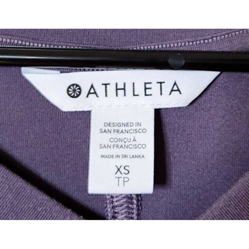 Athleta Cinch Drawstring Accentuated V Neck Long … - image 4