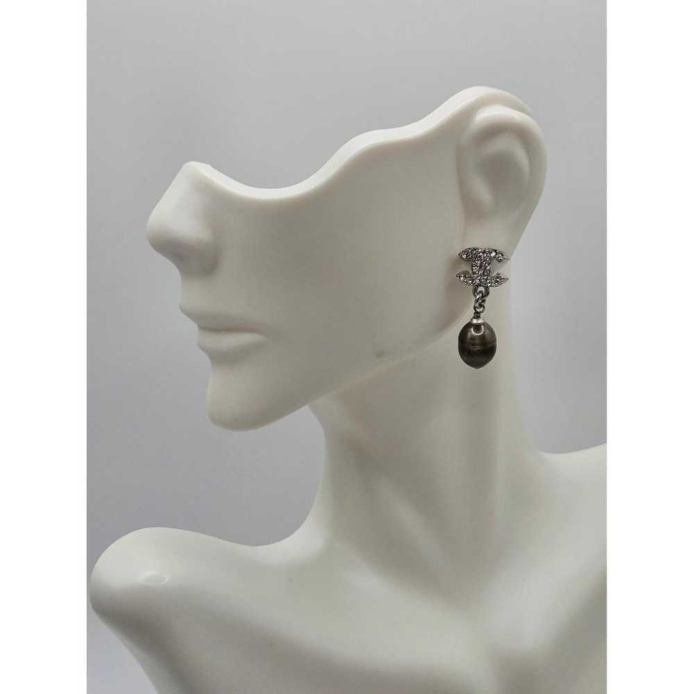 Chanel Crystal earrings - image 6